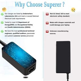 img 2 attached to 💻 45W АС-адаптер для ноутбука HP Pavilion 3168NGW - источник питания сетевой адаптер