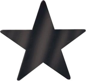 img 1 attached to Enhanced SEO: Beistle Pack of 72 Foil Star Cutouts, 5-Inch