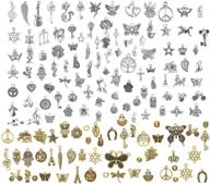 🐾 150pcs silver mixed antique animal styles charms pendants for diy necklace, bracelet, jewelry making, and crafting - labota logo