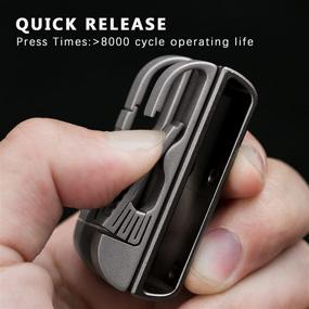 img 1 attached to 🔑 Efficient and Versatile TISUR Detachable Titanium Keychain Holder