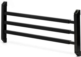 img 4 attached to Enhanced Stability Black Push Bar for RV Screen Door - Camco 43976 - Guards Against Torn Screens