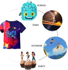 img 2 attached to Graphic Tshirt Clothes Polyester Birthday Boys' Clothing for Tops, Tees & Shirts