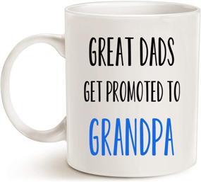 img 1 attached to 👴 MAUAG Funny Grandpa Coffee Mug: Best Father's Day & Birthday Gift for Grandpa!