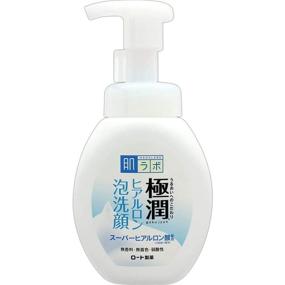 img 4 attached to 🌊 Hada Labo Japan Gokujyun Hyaluronic Acid Moisture Cleanser - 160ml with Bubble Foam Technology