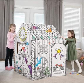 img 2 attached to 🦄 Exploring Imagination: Bankers Box Unicorn Playhouse 1230101