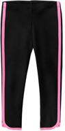 👧 cropped legging-friendly sensitive bubblegum girls' clothing: ideal blend of comfort and trendiness logo