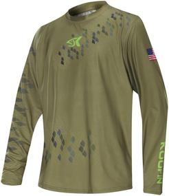 img 2 attached to 🎣 Men's Performance Fishing Protection Dry Fit Moisture-wicking Clothing