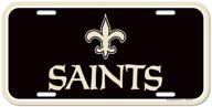 wincraft orleans saints license plate logo