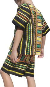 img 1 attached to Vibrant Raan Pah Muang African Boys' Clothing for Kids - Stylish and Cultural Attire