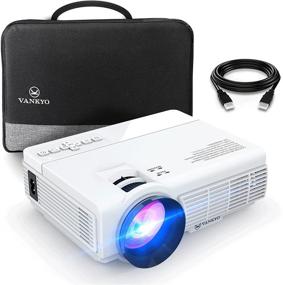 img 4 attached to 📽️ iVANKYO Mini Projector with 100'' Screen - Upgraded 2021 Version for 1080P, 200'' Display and Portable Movie Experience