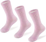 meriwool merino wool hiking socks for kids - pack of 3 логотип