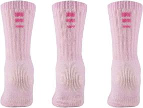 img 3 attached to Meriwool Merino Wool Hiking Socks for Kids - Pack of 3