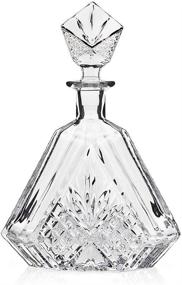 img 3 attached to Godinger 4811 Triangular Crystal Decanter