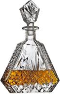 godinger 4811 triangular crystal decanter logo