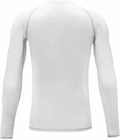img 1 attached to TELALEO Kids' Compression Shirts Long Sleeve Undershirt Sports Performance Moisture Wicking Baselayer 1/2/5 Pack