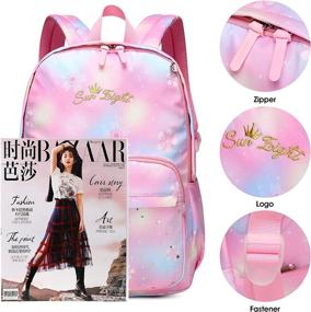 img 2 attached to 🎒 Caran·Y Adjustable Shoulder Backpacks - Versatile Bookbag for Your Needs