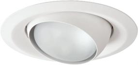 img 4 attached to 🔦 Adjustable Eyeball Flanged Recessed Light - 6130WH