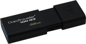 img 2 attached to Обзор и характеристики набора из 3 флеш-накопителей Kingston DataTraveler 100 G3 объемом 32 ГБ USB 3.0 черного цвета.