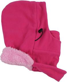 img 3 attached to Cozy and Protective: N'Ice Caps Kids Unisex Sherpa Lined Warm Fleece Adjustable Face Mask