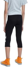 img 3 attached to 👧 Stylish Desigual Girl Knit Leggings: Trendy Girls' Clothing and Leggings in Chic Negro Shade