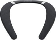 monster boomerang neckband bluetooth speaker: wireless wearable & portable with 1000 minutes playtime, ipx7 waterproof, bluetooth 5.2, true 3d stereo sound - ideal for home & outdoor use logo