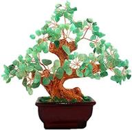 🌳 enhance wealth and prosperity with the parma77 feng shui aventurine money tree: 7 inch purple crystal for home desk decoration логотип