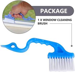 img 1 attached to 🪟 Sliding Window Cleaning Brush with Groove Cleaner Tool - Efficient Window Track Cleaning Tool for Home Kitchen - Dirt, Dust, Grime Remover