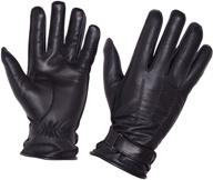 weather gloves genuine leather driving logo