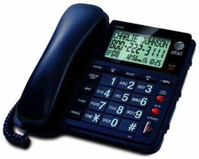 img 1 attached to AT&T CL2939 Corded Phone: Black, 1 Handset – Reliable Communication Solution