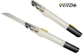 img 3 attached to 🔪 VViViD Premium Multi-Use Utility Cutting Knife - Precision Balanced & Retractable for Automotive Vinyl Wraps (VALUE PACK - 10 pieces)