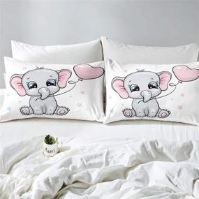 img 2 attached to Feelyou Elephant Cartoon Printed Collection