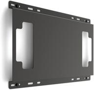 🔌 vogel's thin 595 stud adapter for tv wall mounts - compatible with thin 550, thin 545, and thin 525 - black logo