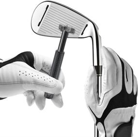 img 1 attached to 🏌️ Enhance Your Golf Game with SENHAI Golf Club Groove Sharpener and Brush: Ultimate Cleaning and Sharpening Kit for Wedges and Irons, Must-Have Golf Accessories