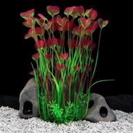 🐠 qumy large artificial plastic aquarium plants decoration ornaments for all fish tanks logo