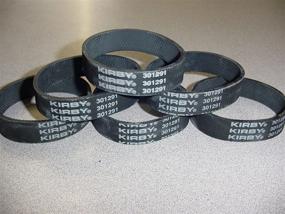 img 1 attached to Kirby Genuine Belts - Pack of 10 | Knurled Upright Vacuum Cleaner Belt 301291