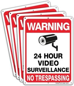 img 4 attached to 👁️ Faittoo Surveillance Trespassing Reflective CCTV: Enhanced Security at a Glance