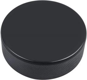 img 1 attached to ⚫ Golden Sport Ice Hockey Pucks, Official Regulation Size, Ideal for Practice and Training, 3" Diameter, 1" Thickness, 6oz Weight, Black