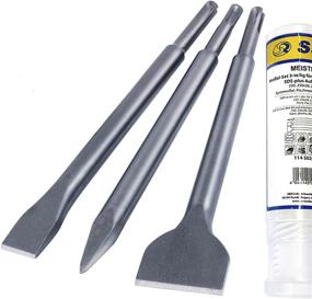 img 4 attached to 🔝 Top-Notch 3-Piece SDS Plus Chisel Set: Unmatched Premium Quality