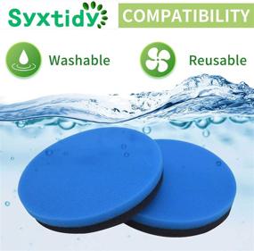 img 1 attached to Syxtidy 5 Pack Replacement Filter for Bissell Febreze Style 1214 Cleanview & PowerGlide Pet - Foam Filter Set No. 12141