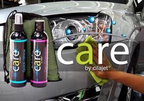 img 2 attached to Набор для путешествий Cilajet: Ultimate Car Shampoo, Quick-Shine и комбинированные микрофибры