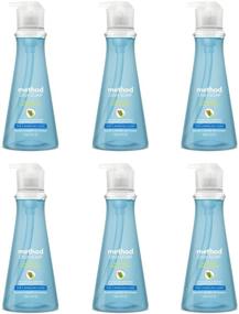 img 3 attached to 🧼 Method Dish Soap, Sea Minerals: 6-Pack of 18 Fl. Oz Bottles for Sparkling Clean Dishes