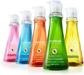 img 1 attached to 🧼 Method Dish Soap, Sea Minerals: 6-Pack of 18 Fl. Oz Bottles for Sparkling Clean Dishes