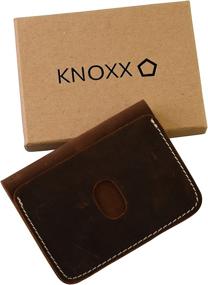 img 2 attached to Handmade Minimalist Cardholder Wallet by KNOXX