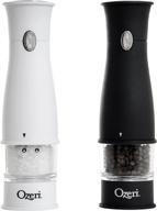 🧂 ozeri artesio electric salt and pepper grinder set: bpa-free, efficient grinding logo