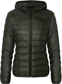 img 4 attached to SUNDAY ROSE Packable Lightweight Quilted Women's Clothing for Coats, Jackets & Vests