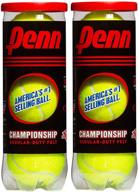 enhance your tennis game with 🎾 penn championship regular duty pressurized tennis balls логотип