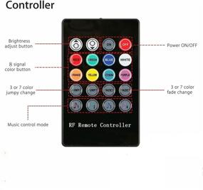 img 2 attached to Underglow Lights Waterproof Bluetooth Control