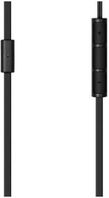 img 2 attached to 🎧 Master & Dynamic ME01 Tangle-Resistant In-Ear Headphones: Corded Monitoring with In-Line Mic - Black