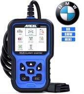 🔧 all-in-one ancet bm500 obd2 scanner: efficient diagnostic tool for bmw mini with battery registration and multiple system analysis logo