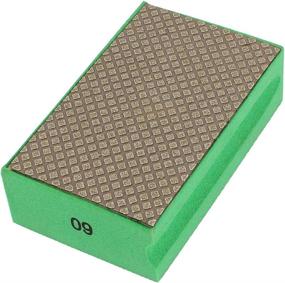 img 2 attached to 🔹 Dry Diamond Hand Polishing Pad Grit 60 Green for Foam Grinding